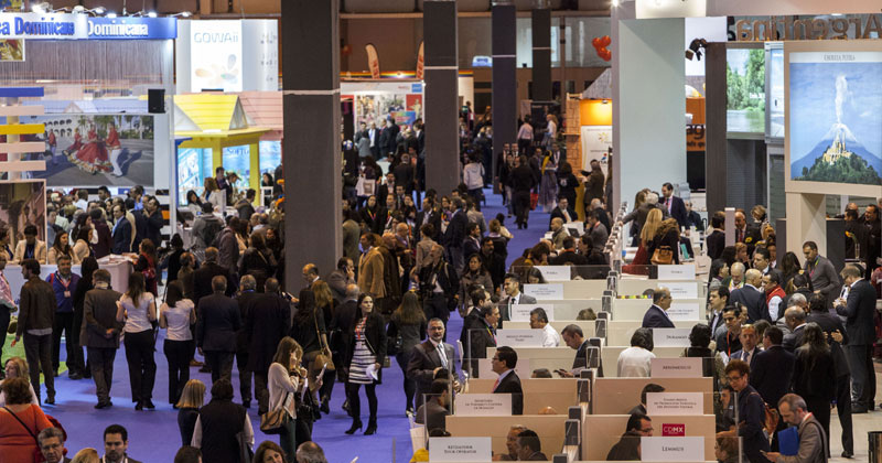The Madrid FITUR 2016 full of vistiors at its International Tourism Expo