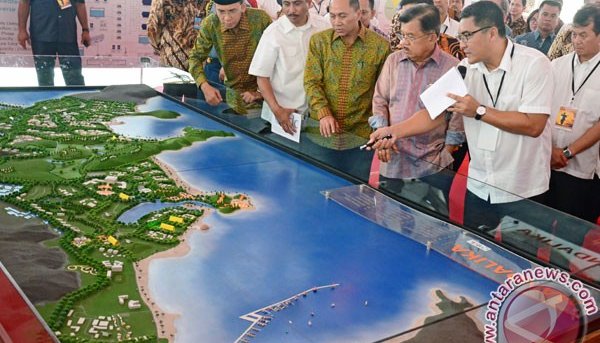 Mandalika Resorts Pullman Hotel ground breaking ceremony.