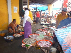 Mataram Market - Fish Stall