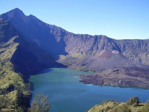 Lombok's Rinjani Crater Lake