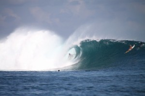 Surfing Lombok Desert Point
